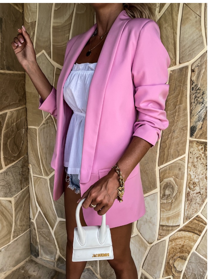 Blazer Lija Baby Pink