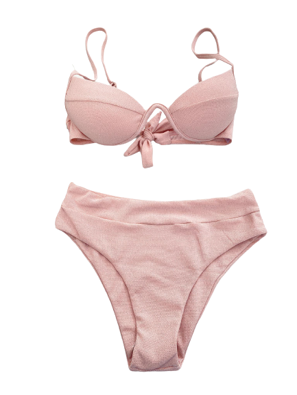 Σετ Μαγιό Μπικίνι Beachy Apparel Ροζ