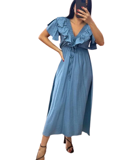 Φόρεμα Ava Μπλε