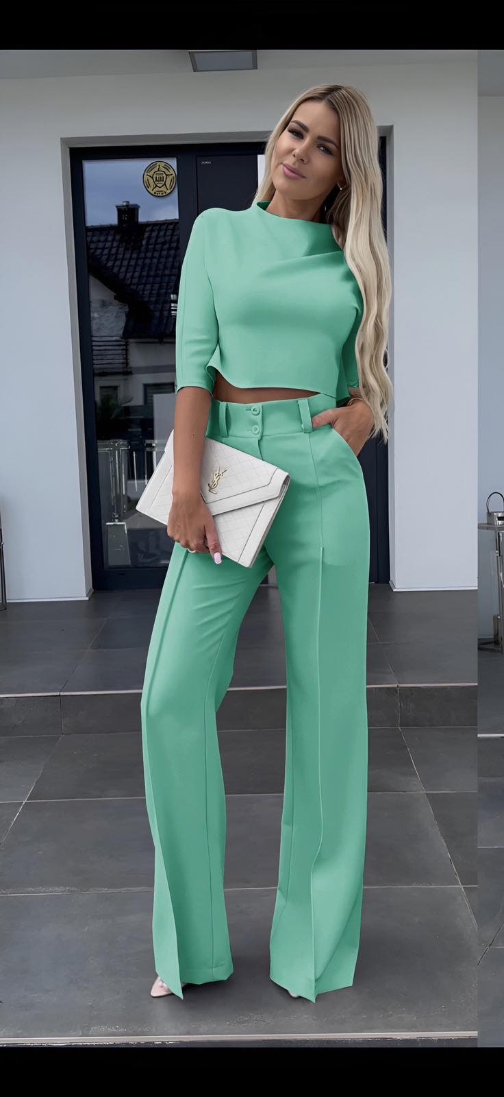 Σετ Παντελόνι Top Aria Βεραμάν