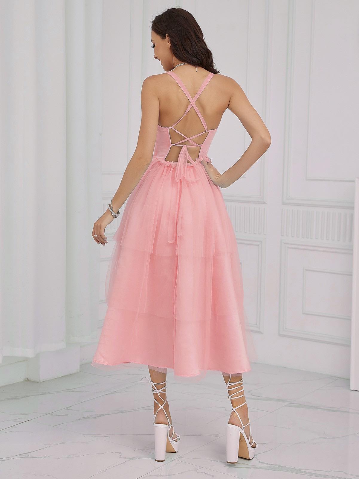 Φόρεμα La Desirade Ροζ