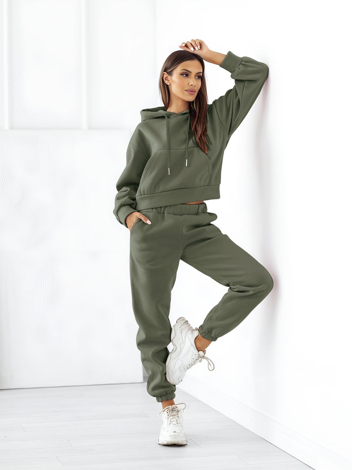 Σετ Φούτερ Liam Χακί