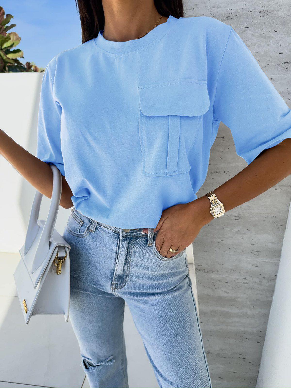 Tshirt Marsali Σιελ