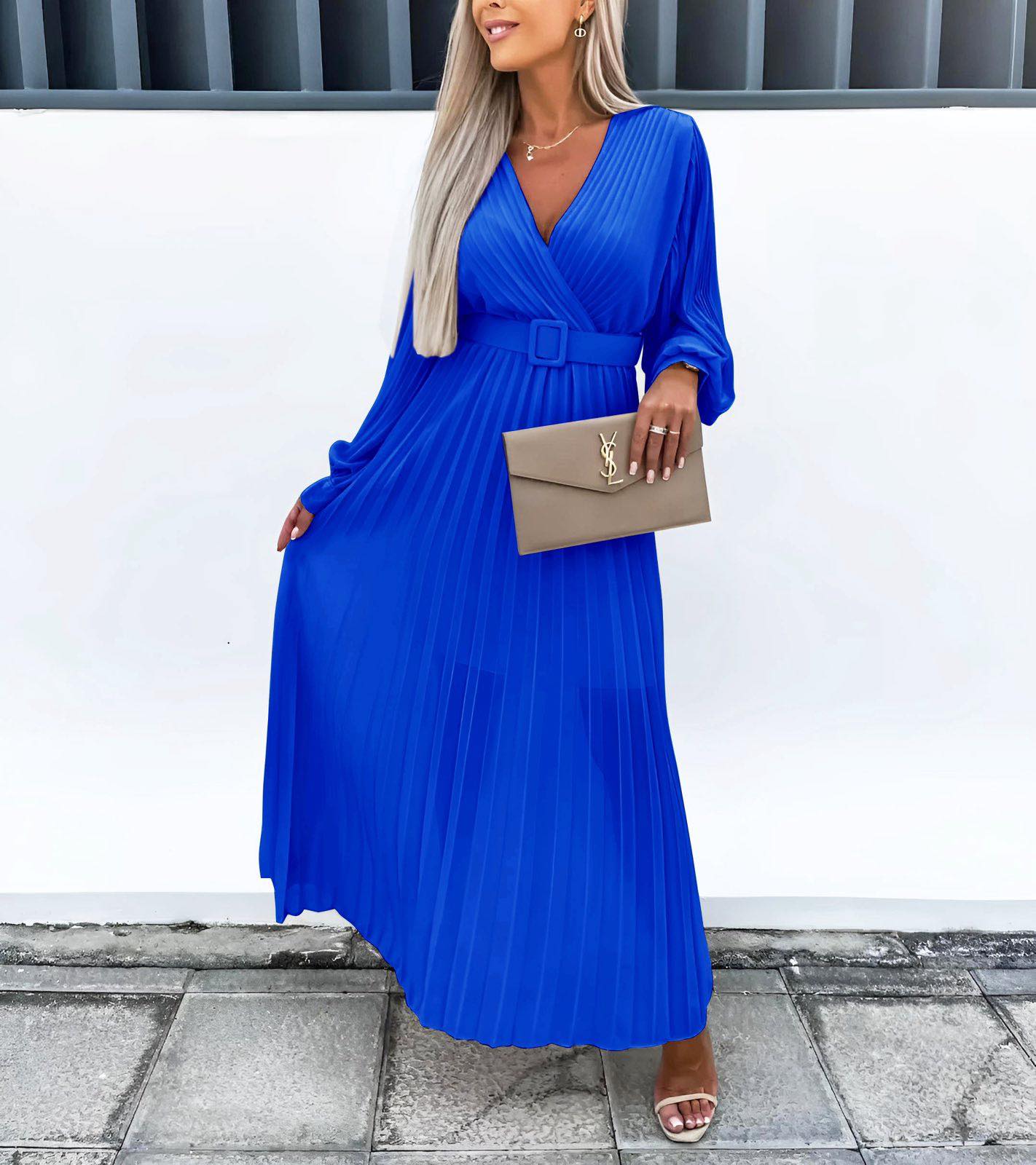 Φόρεμα Πλισέ Damian Ρουα