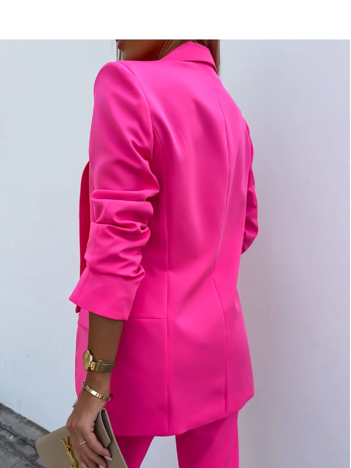 Blazer Lija Φουξ