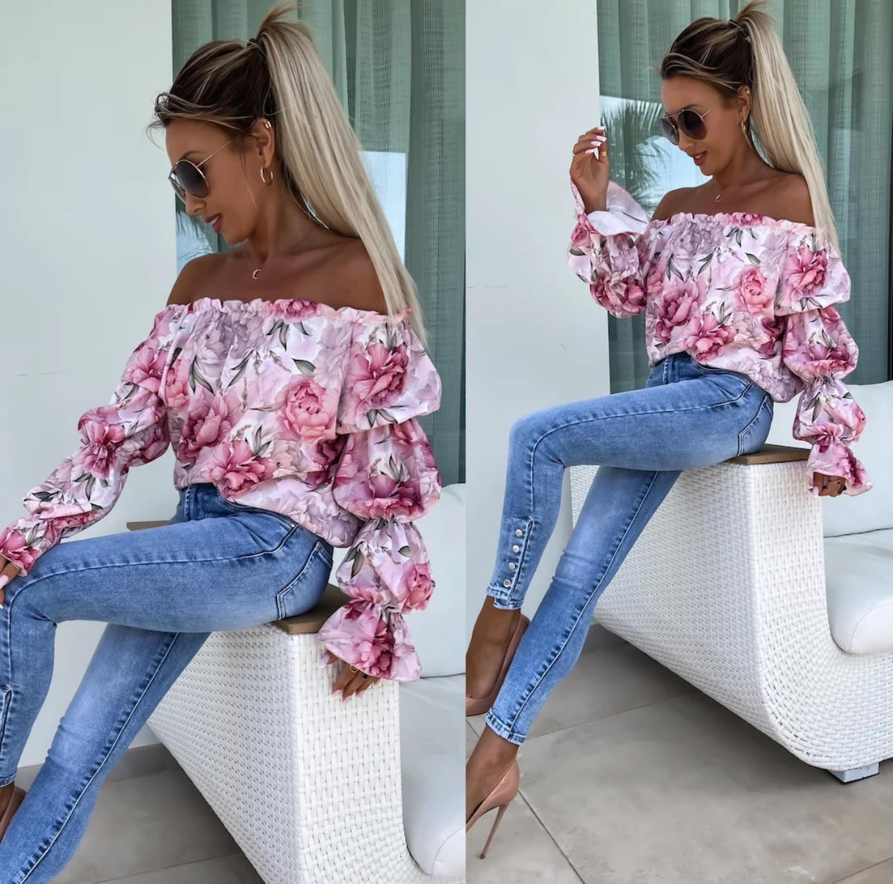 Μπλούζα Amir Ροζ