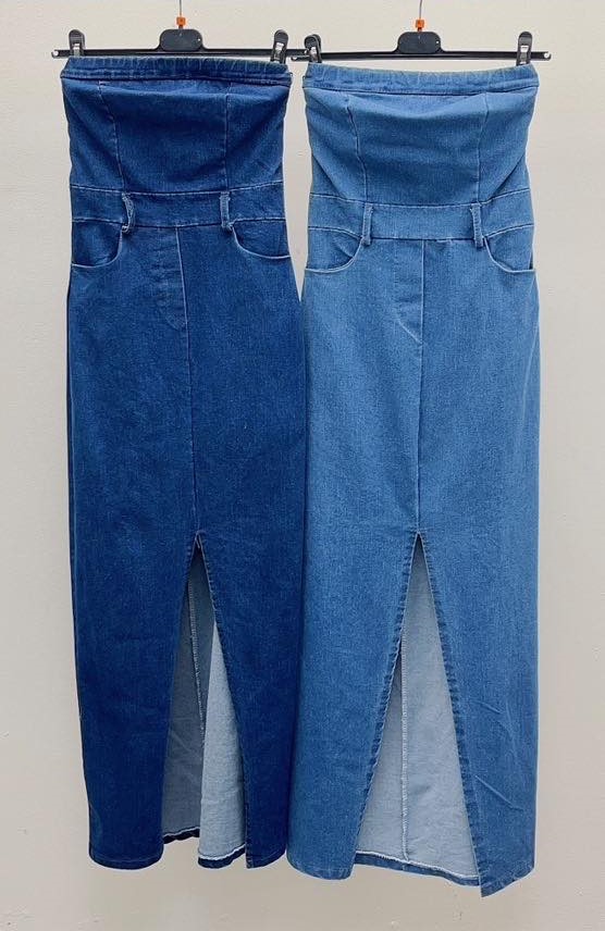 Denim Dress Cyrus Dark Blue