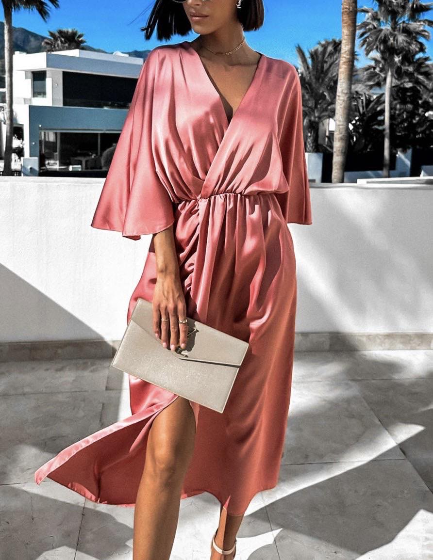 Φόρεμα Mias Ροζ