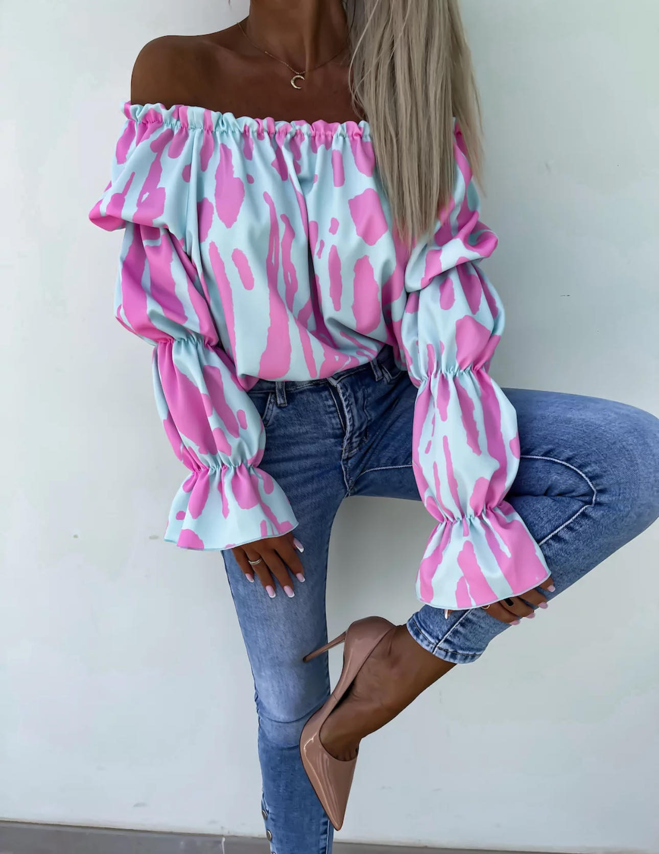 Μπλούζα Amir Λιλά