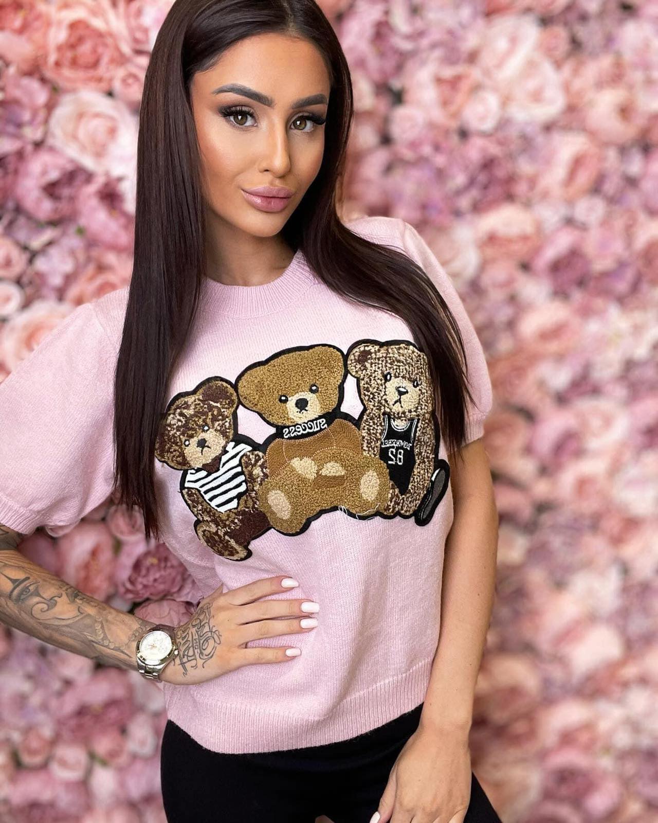 Μπλούζα Honey Ροζ