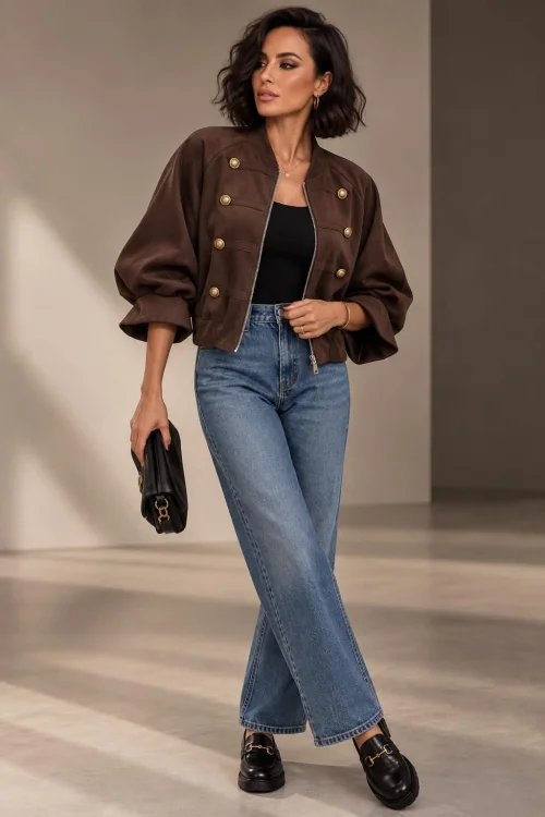 Jacket Hana Καφέ
