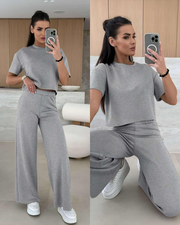 Σετ Μπλούζα Παντελόνι Stav Γκρι