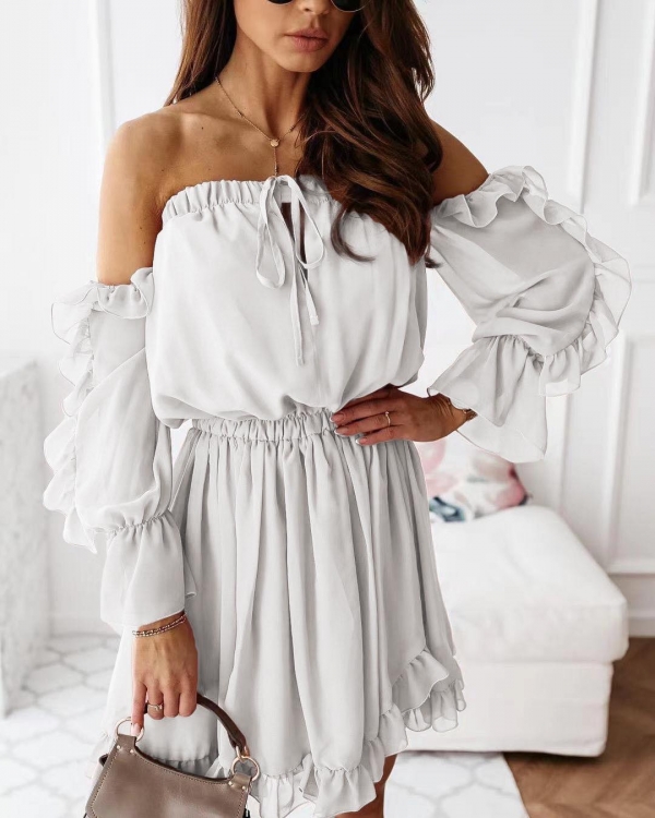 Φόρεμα Kainta Λευκό
