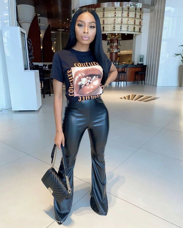 Παντελόνι Faux Leather Solaris