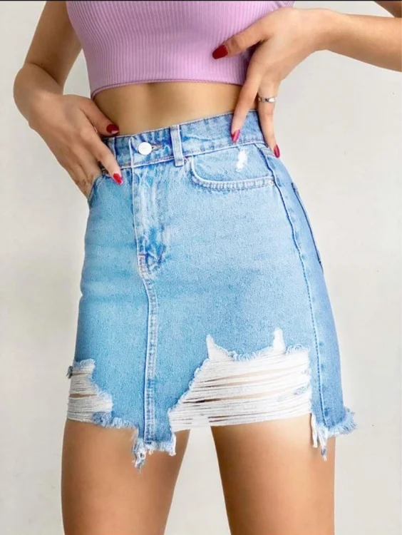 Τζιν Φούστα Simple