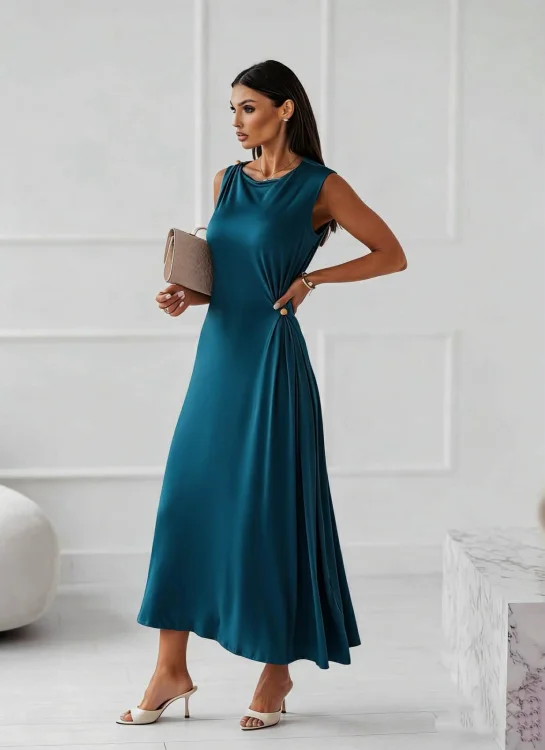 Φόρεμα Reel Πετρόλ