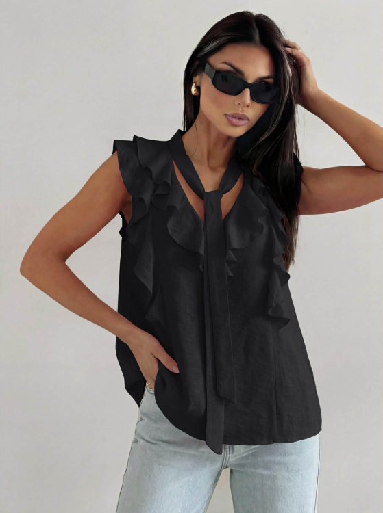 Μπλούζα Cecelia Μαύρη