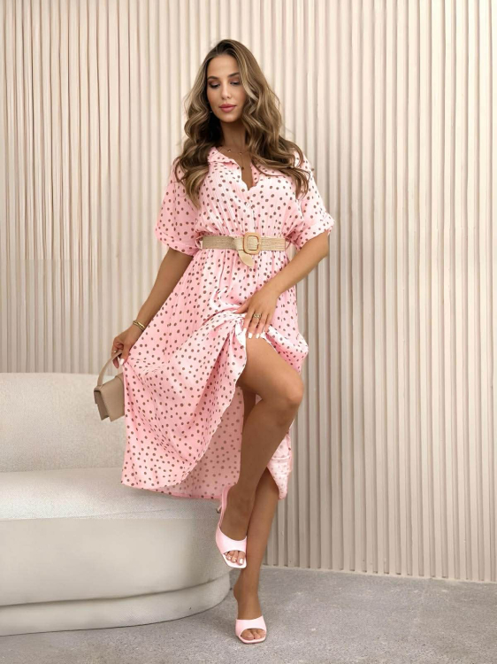 Φόρεμα Baze Ροζ