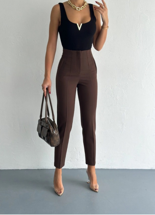 Παντελόνι Orel Καφέ