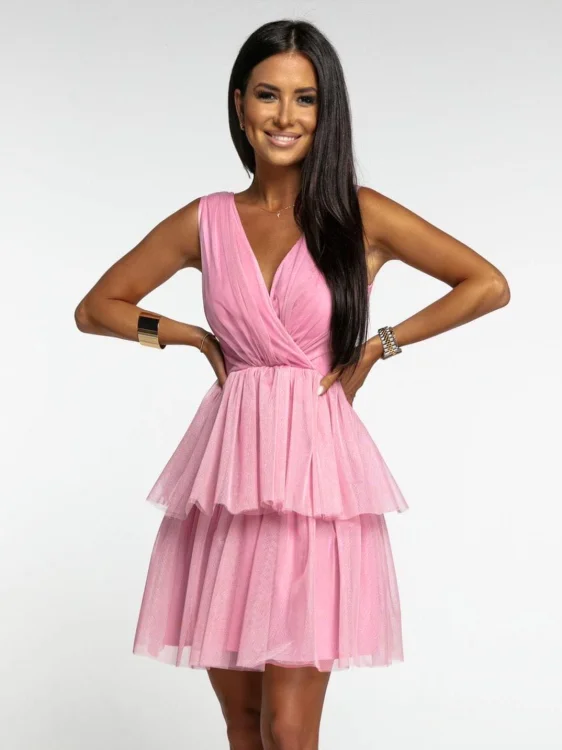 Φόρεμα Losandra Ροζ