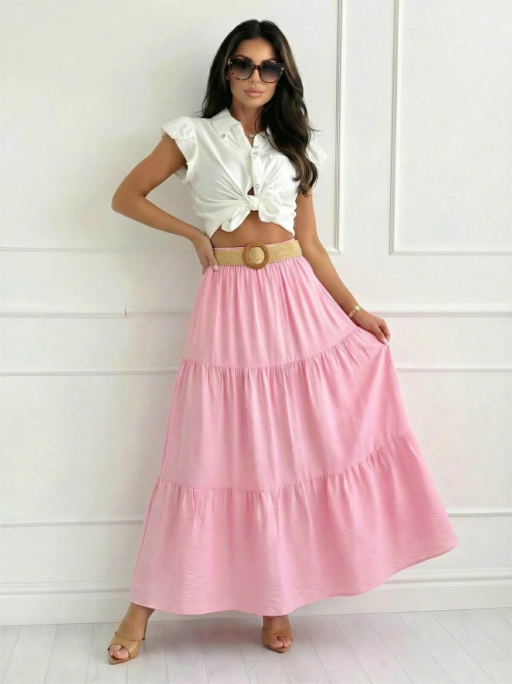 Φούστα Dedra Ροζ