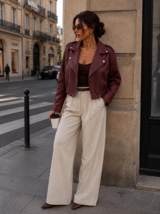 Jacket Dawn Μπορντώ