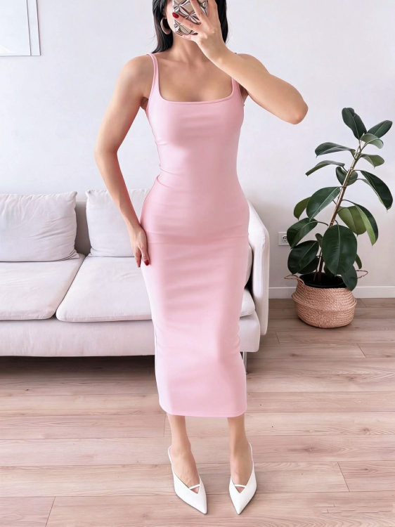 Φόρεμα Lanor Ροζ