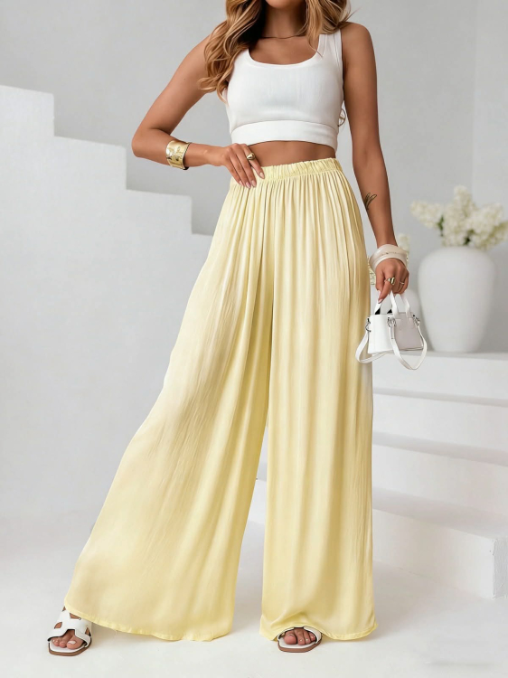 Παντελόνα Alastair Κίτρινο 