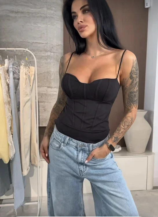 Κορμάκι Guelo Μαύρο