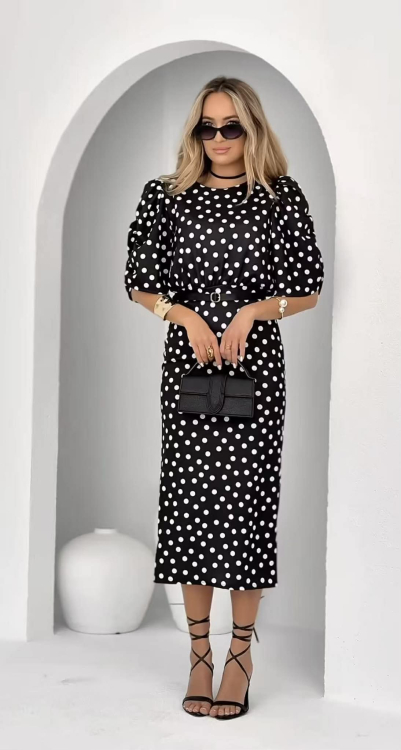 Φόρεμα Cleta Μαύρο