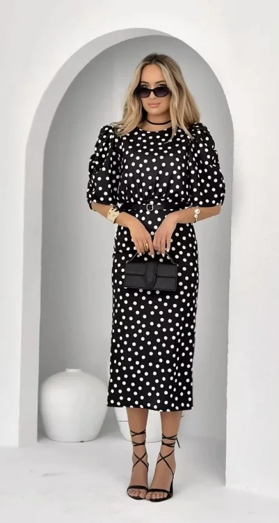 Φόρεμα Cleta Μαύρο