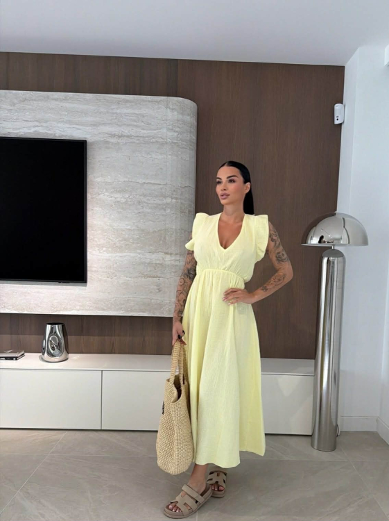 Φόρεμα Andor Κίτρινο