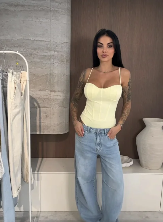 Κορμάκι Guelo Κίτρινο