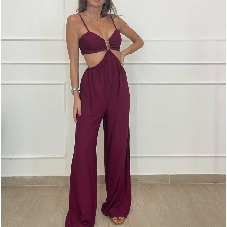 Ολόσωμη Φόρμα Minale Μπορντώ