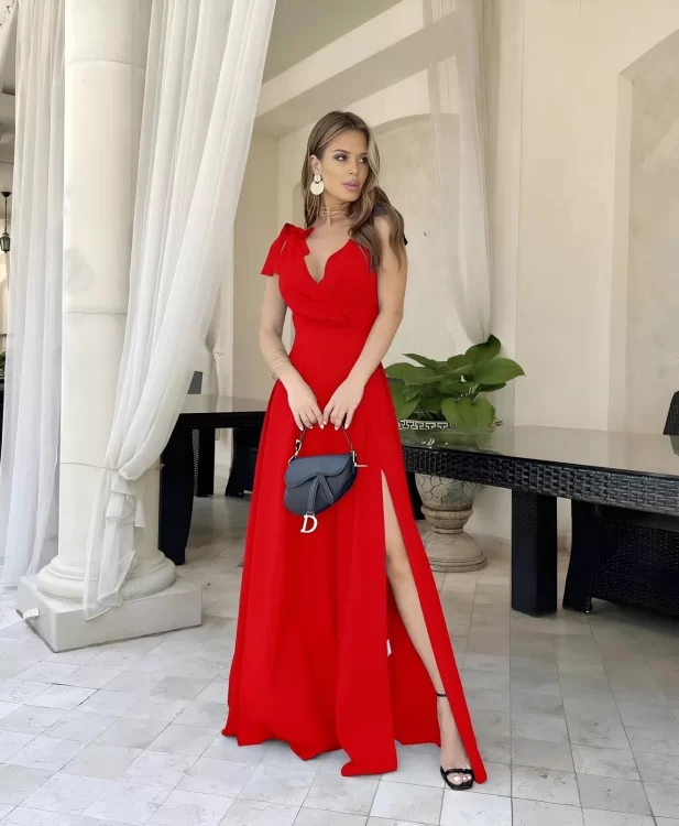 Φόρεμα Lalou Κόκκινο