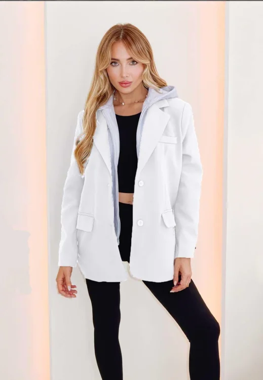 Blazer Saily Λευκό