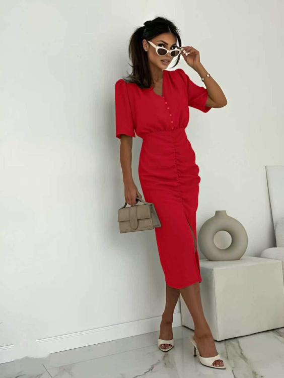 Φόρεμα Asboro Κόκκινο