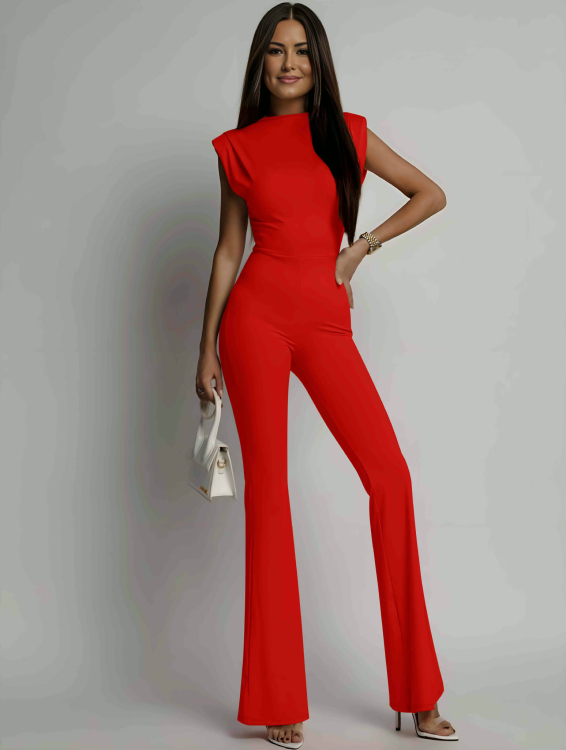 Ολόσωμη Φόρμα Albany Κόκκινη