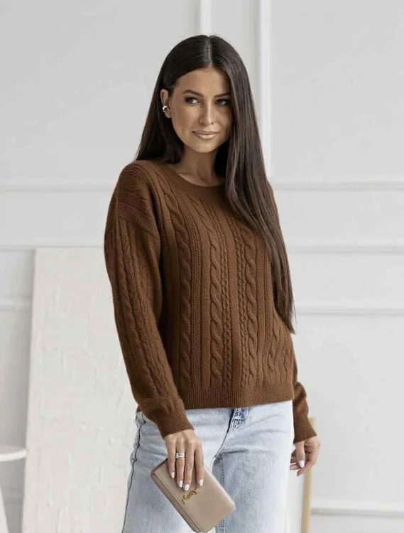 Μπλούζα Edric Καφέ