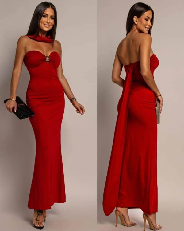 Φόρεμα Calumet Κόκκινο