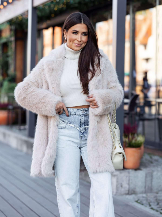 Γούνα Frank Μπεζ