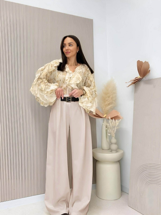 Παντελόνι Montik Μπεζ