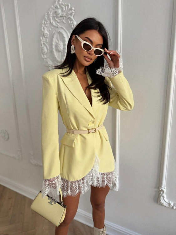 Σακάκι Walpi Κίτρινο