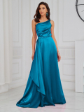 Maxi Φόρεμα Lady Πετρόλ