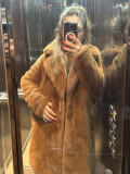 Faux Fur Coat Pali Καφέ