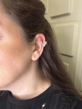 Earcuff Butterfly Χρυσή