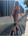 Midi Φόρεμα Mildred Animal Print
