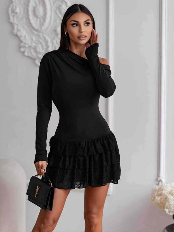 Φόρεμα Terry Μαύρο