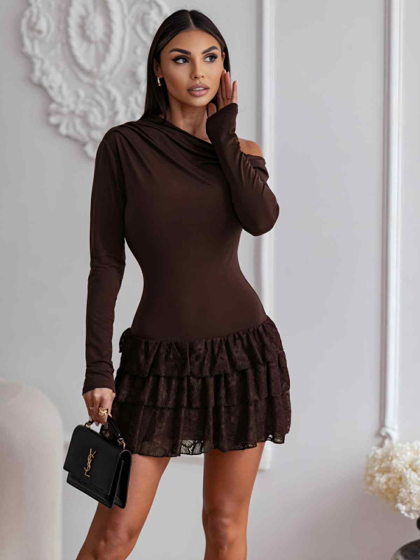 Φόρεμα Terry Καφέ