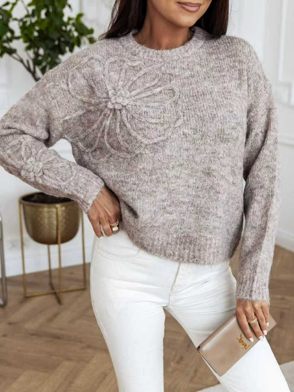 Πλεκτή Μπλούζα Skippy Πούρο